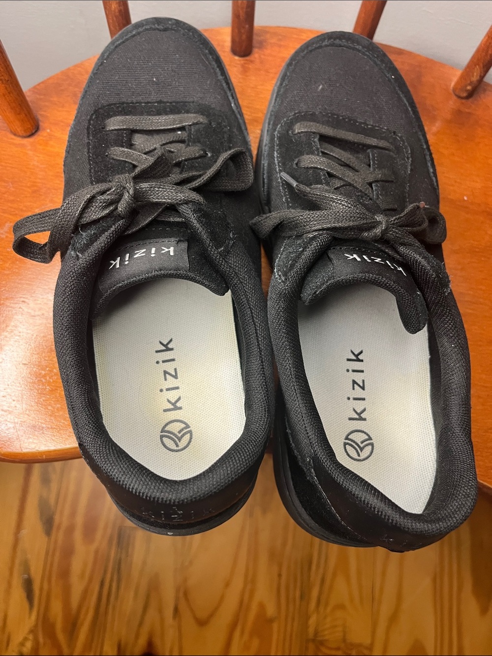 Kizik Prague Blackout Slip On Shoes Men’s 8 Wide Women’s 9.5 Wide EUC - Picture 7 of 9